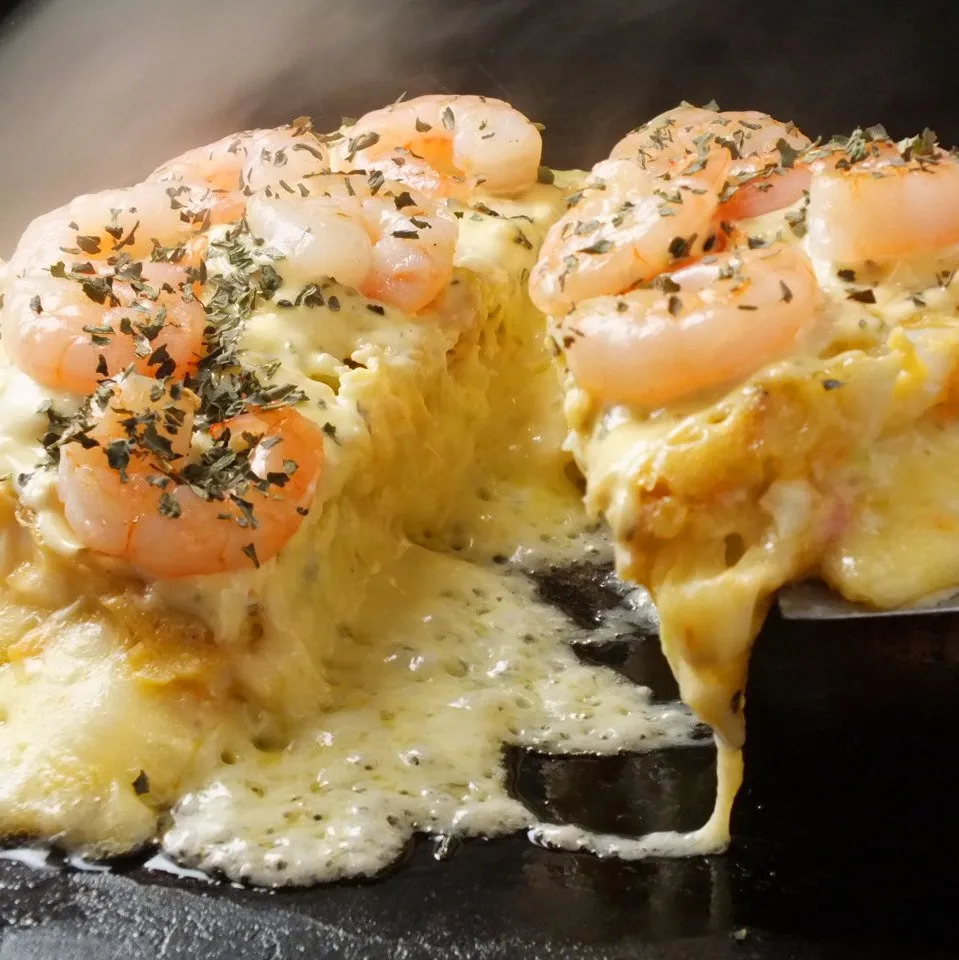 鉄板で焼き上げた下町やのおすすめ料理
