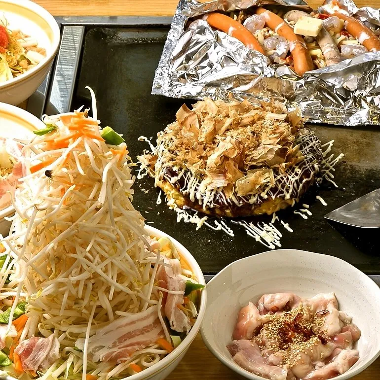 お得な宴会セットの料理